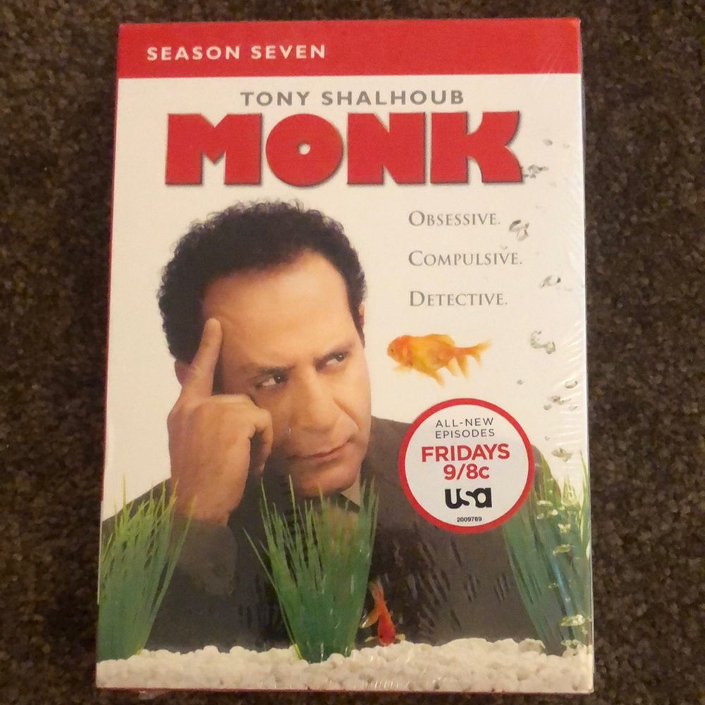 Monk Season 7 DVD Set